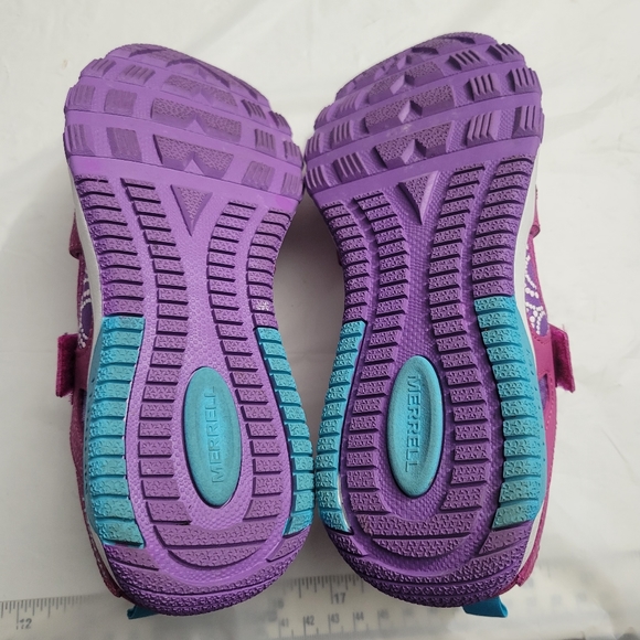 Merrell Hydro Free Roam Chrom Monarch Girls Size 4M - Picture 5 of 12